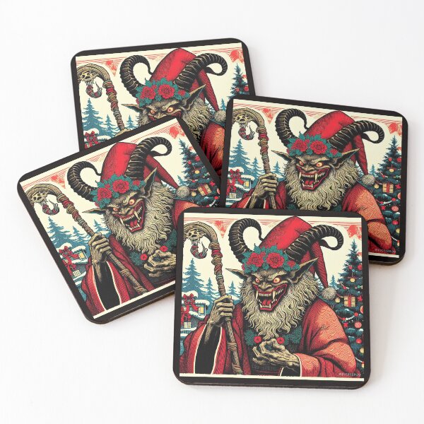 Item preview, Santa Krampus -  Japanese style designed and sold by PickledjoArt.