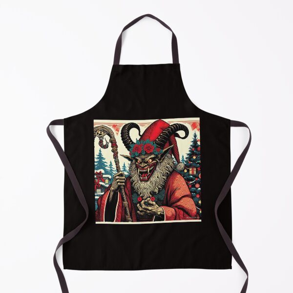 Item preview, Santa Krampus - Japanese style designed and sold by PickledjoArt.