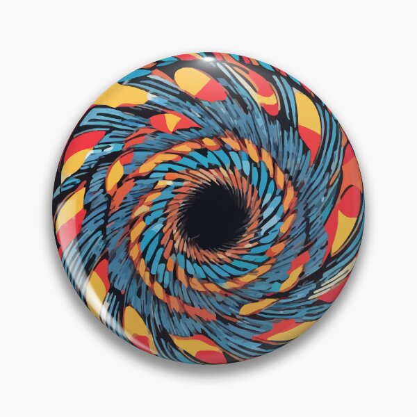 Item preview, Abstract pop art colorful through the wormhole pattern designed and sold by clon-dot-net.