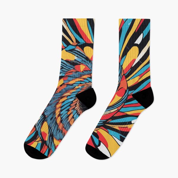 Item preview, Abstract pop art colorful through the wormhole pattern designed and sold by clon-dot-net.