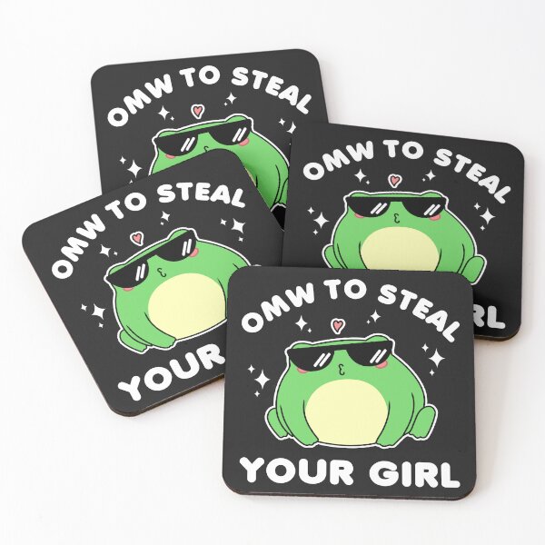 Item preview, Cool Frog, On My Way To Steal Your Girl designed and sold by CosmoShirts.