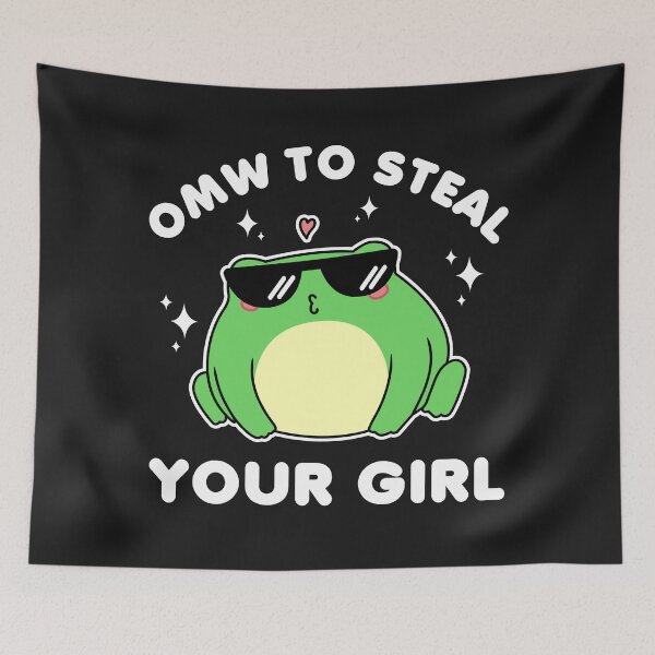 Item preview, Cool Frog, On My Way To Steal Your Girl designed and sold by CosmoShirts.
