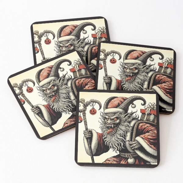 Item preview, Christmas Krampus -  Japanese style designed and sold by PickledjoArt.