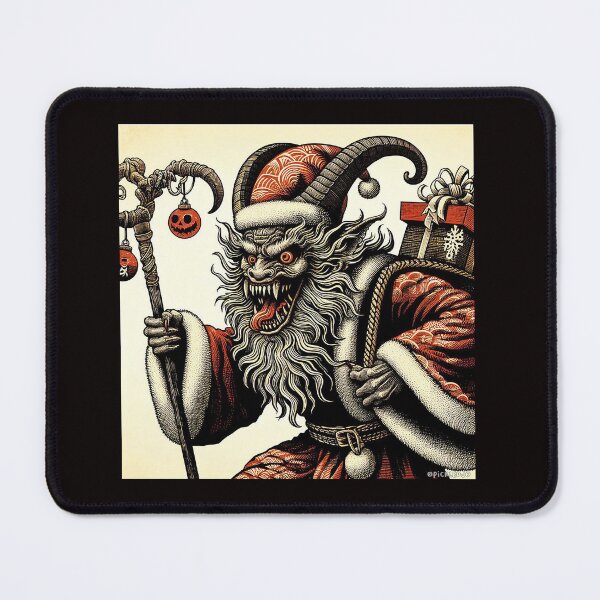 Item preview, Christmas Krampus - Japanese style designed and sold by PickledjoArt.
