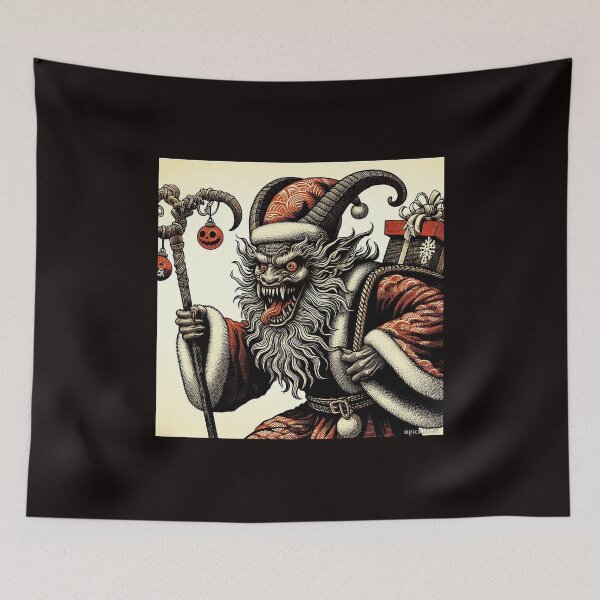 Item preview, Christmas Krampus -  Japanese style designed and sold by PickledjoArt.