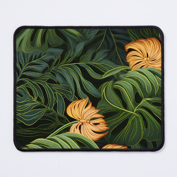 Item preview, Seamlees Monstera Nature's Bounty designed and sold by HisoTorDesign.