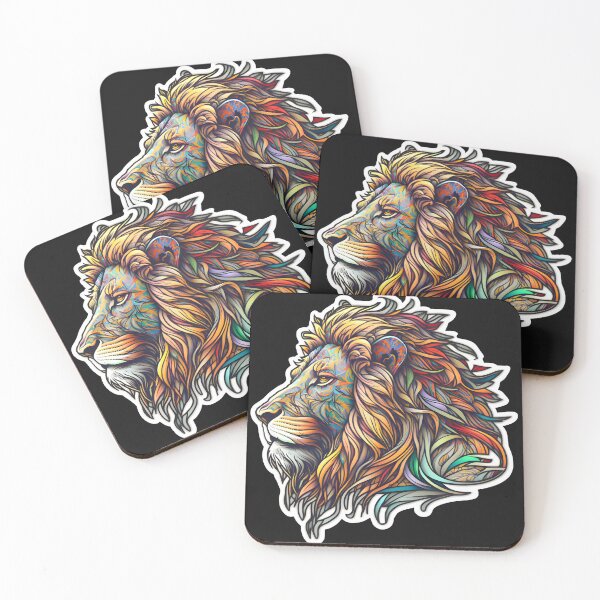 Item preview, Beautiful Abstract African Lion Art designed and sold by PeteRascal.