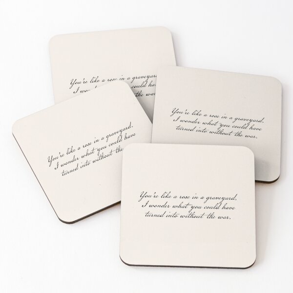 Item preview, Manacled Quote Youre Like a Rose in a Graveyard designed and sold by FandomPlanet.