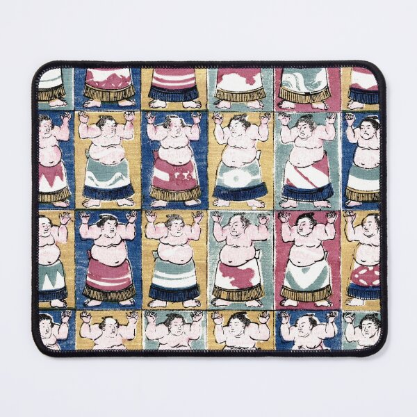 Item preview, Sumo Wrestlers (1852) Vintage Japanese Print by Utagawa Yoshikazu designed and sold by BossyCatHome.
