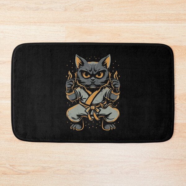 Item preview, Karate Cat designed and sold by FlexYourMind.