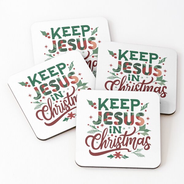 Item preview, Vibrant Illustration Keep Jesus In Christmas designed and sold by thespecialtyhub.