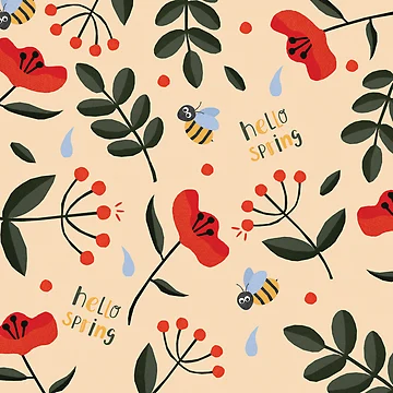 Artwork thumbnail, Hello Spring by Studio VW