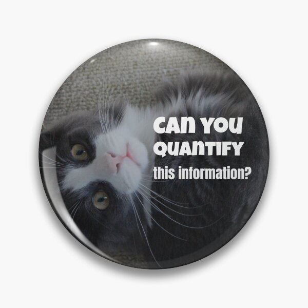 Item preview, Can You Quantify This Information? designed and sold by Surreallytee.