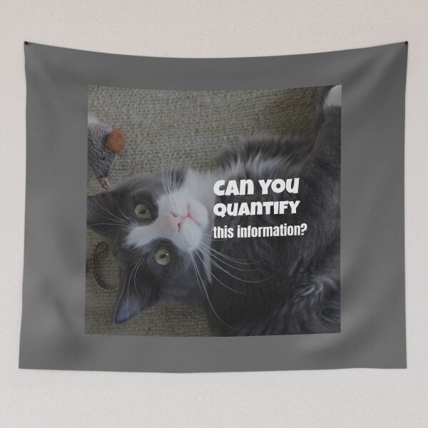 Item preview, Can You Quantify This Information? designed and sold by Surreallytee.