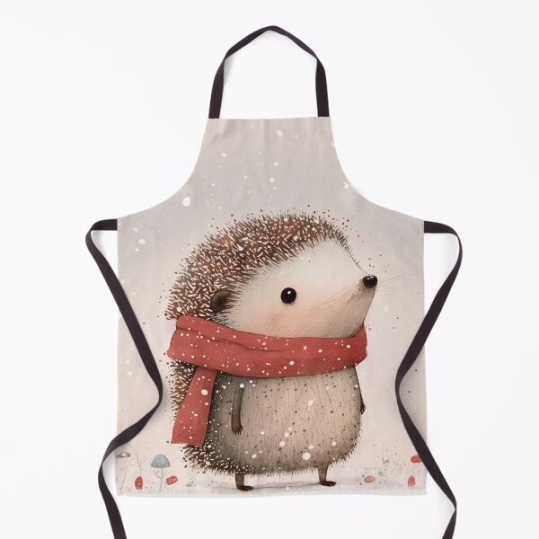 Item preview, Hedgehog in Winter designed and sold by NattyCorvus.