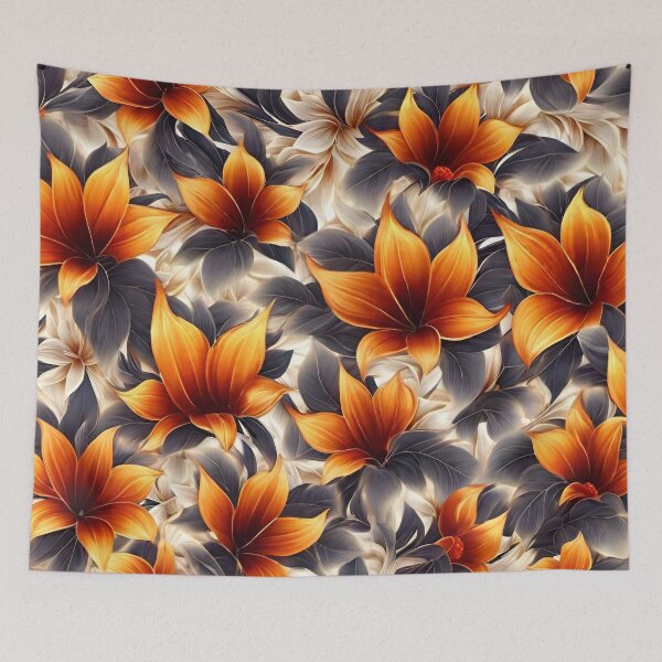 Item preview, Fire Flower design Fire & lilies   designed and sold by Alexander Bros.