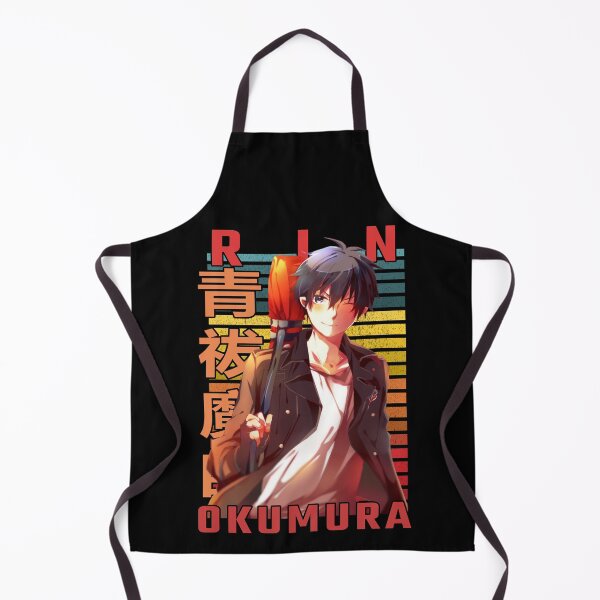 Item preview, Rin Okumura Blue Exorcist Retro Anime Design  designed and sold by Wafusaurus.