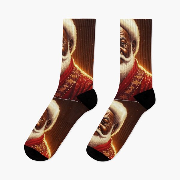 Item preview, African American (Black) Santa Claus designed and sold by SRKHDesigns.