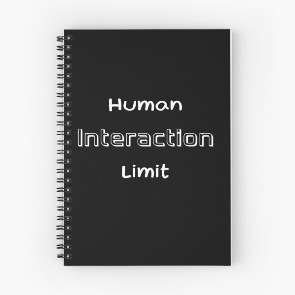Item preview, Human Interaction Limit: Introvert designed and sold by Lelijo.