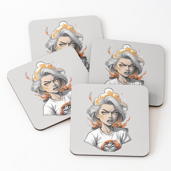 Item preview, angry girl  X.3 designed and sold by Moeruonnanoko.