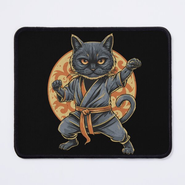 Item preview, Karate Cat designed and sold by FlexYourMind.
