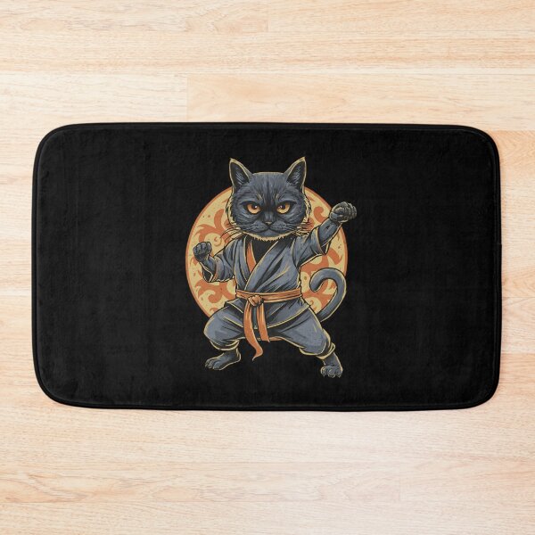 Item preview, Karate Cat designed and sold by FlexYourMind.