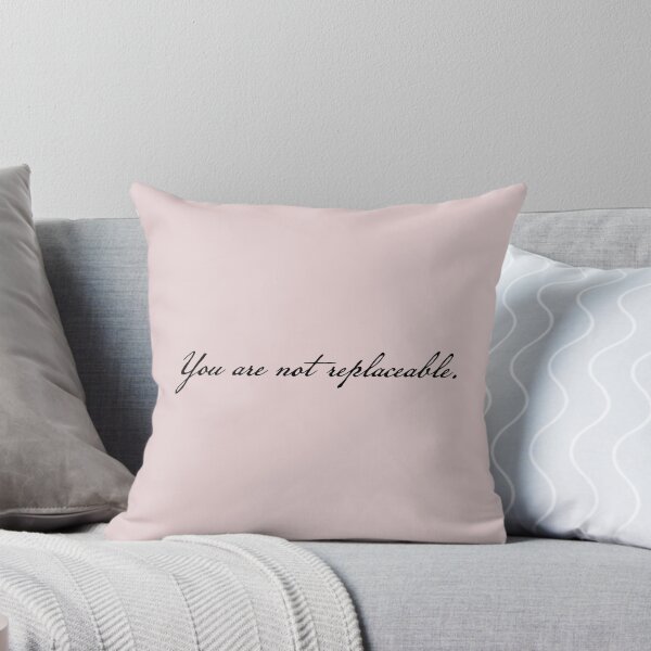 Item preview, You are not replaceable Manacled Quote designed and sold by FandomPlanet.