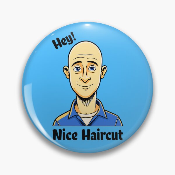 Item preview, Bald Guy Hey Nice Haircut Funny Joke designed and sold by Manifest-Style.