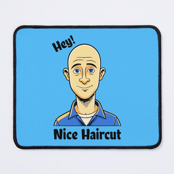 Item preview, Bald Guy Hey Nice Haircut Funny Joke designed and sold by Manifest-Style.