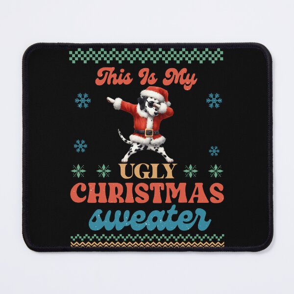 Item preview, "This Is My Ugly Christmas Sweater Dabbing Dalmatian Edition" designed and sold by Xhevahir.