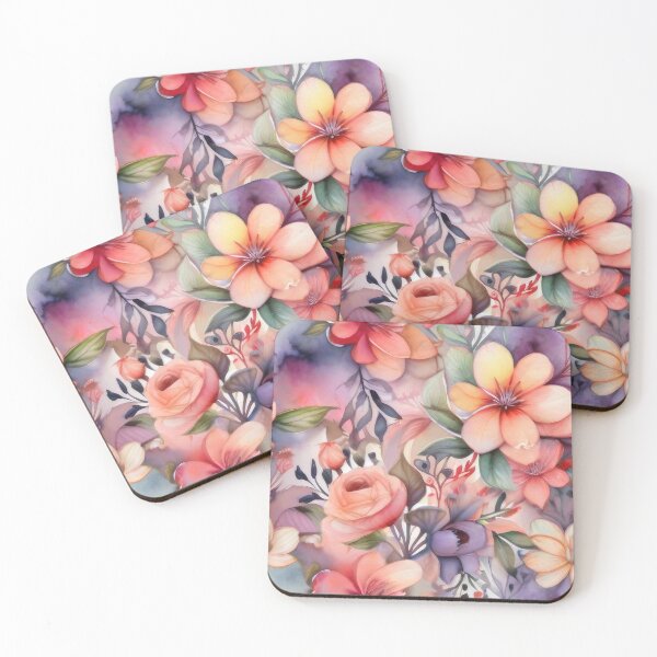 Item preview, Floral wonderland watercolor designed and sold by PKTPOD99.