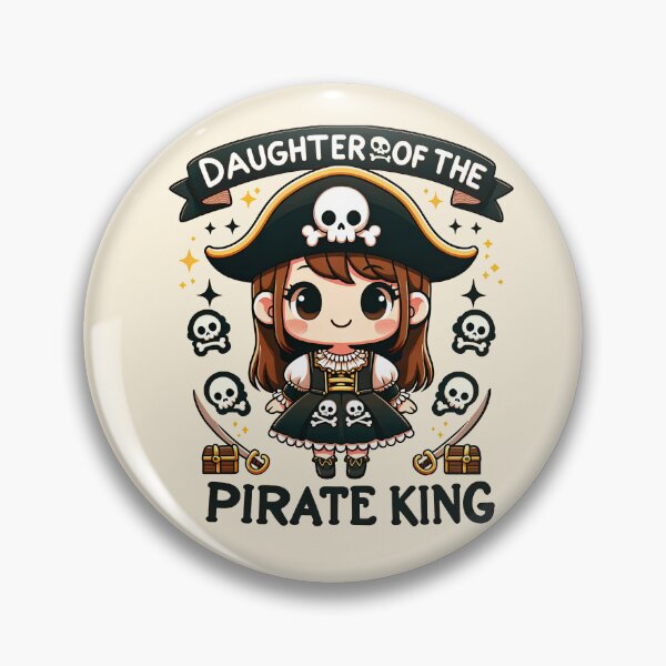 Item preview, Chibi Pirate Girl - Daughter of the Pirate King designed and sold by MAPDDesigns.