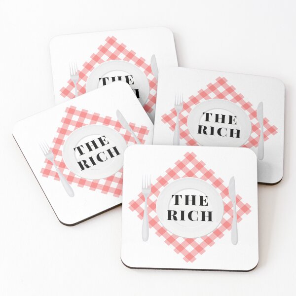 Item preview, Eat The Rich Fork and Knife designed and sold by NimuehArt.