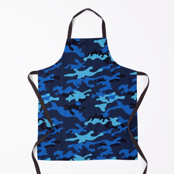 Item preview, Blue Camouflage Pattern designed and sold by millsyb.