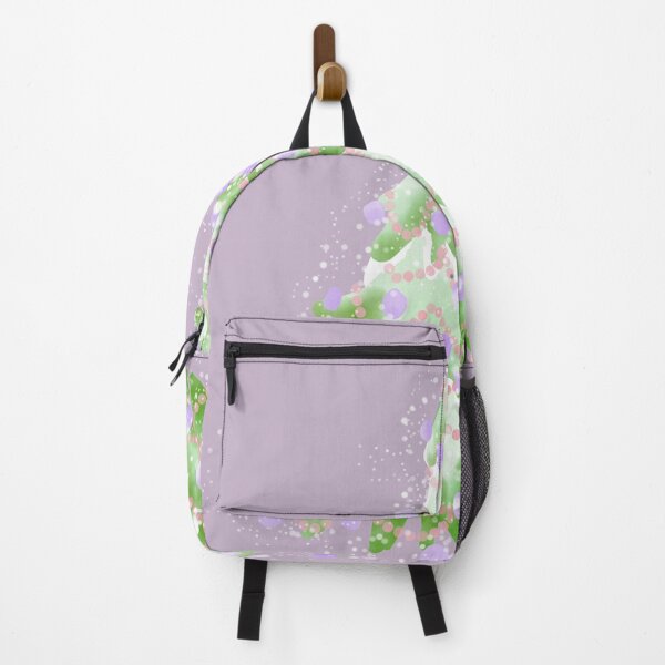 Item preview, Watercolor Christmas Tree covered in snow, light colors, delicate green, pink and lilac. designed and sold by My-fake-places.