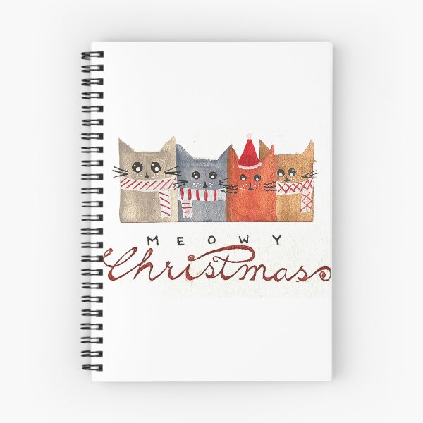 Item preview, Meowy Christmas designed and sold by Rshukla.
