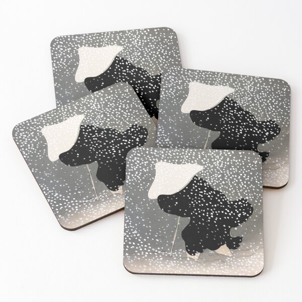 Item preview, Snow from Momoyogusa–Flowers of a Hundred Generations (ca. 1909–1910) by Kamisaka Sekka designed and sold by BossyCatHome.