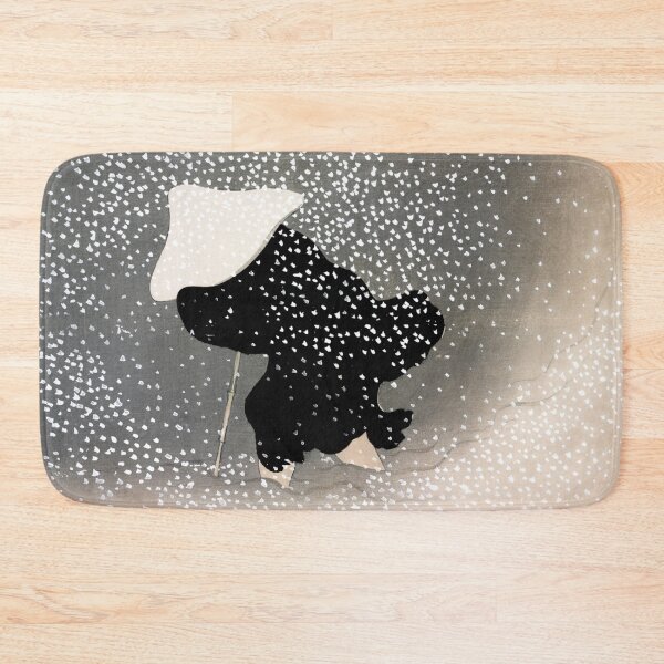 Item preview, Snow from Momoyogusa–Flowers of a Hundred Generations (ca. 1909–1910) by Kamisaka Sekka designed and sold by BossyCatHome.