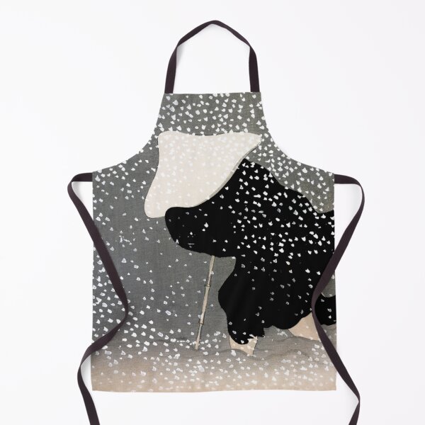 Item preview, Snow from Momoyogusa–Flowers of a Hundred Generations (ca. 1909–1910) by Kamisaka Sekka designed and sold by BossyCatHome.
