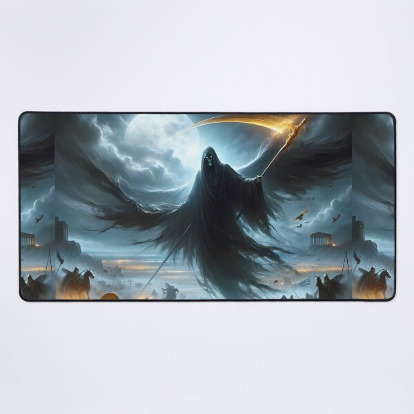 Item preview, Thanatos Greek god of death designed and sold by Truck Stop One.
