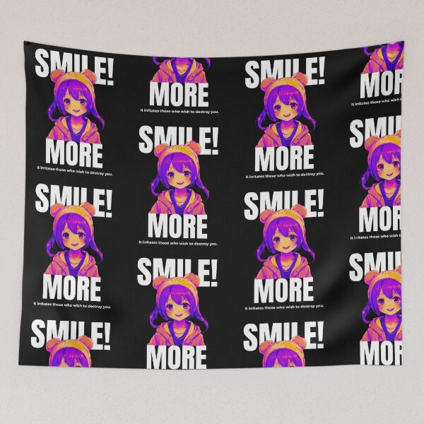 Item preview, smile more motivation design designed and sold by Fariashamshad.