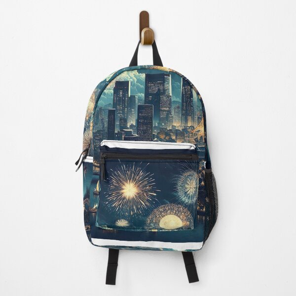 Item preview, "New Year's Eve Spectacle: Fireworks Painting the Night Sky" designed and sold by Huycao211.
