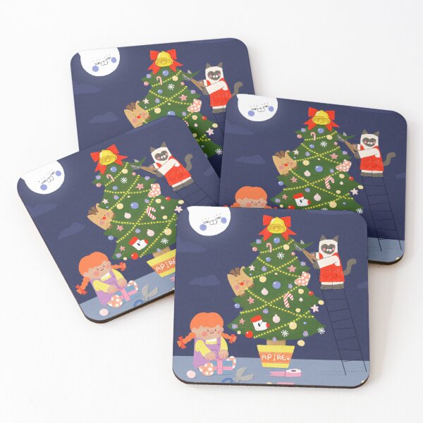 Item preview, Decorating Christmas trees with Ddamnyang-e! designed and sold by VAMPIREAPIRE.