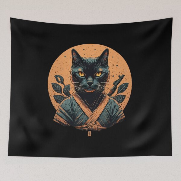 Item preview, Karate Cat designed and sold by FlexYourMind.