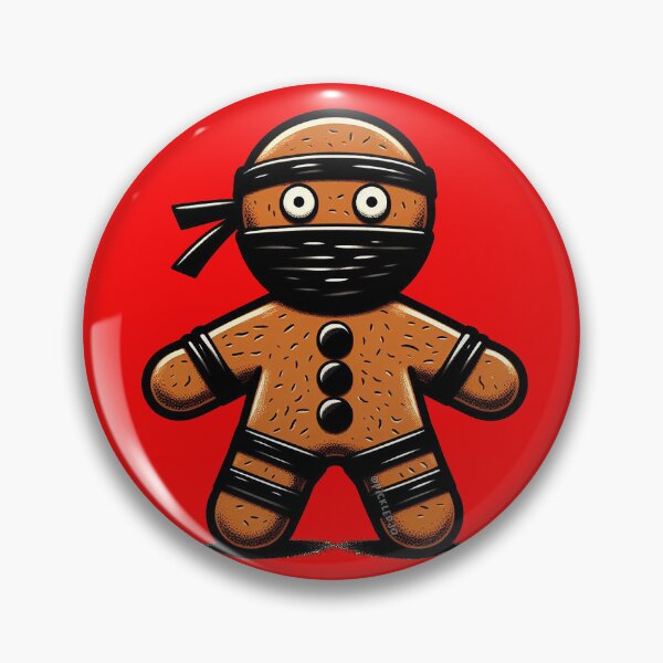 Item preview, Ninjabread Man designed and sold by PickledjoArt.