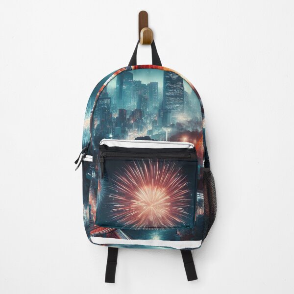 Item preview, "New Year's Eve Spectacle: Fireworks Painting the Night Sky" designed and sold by Huycao211.