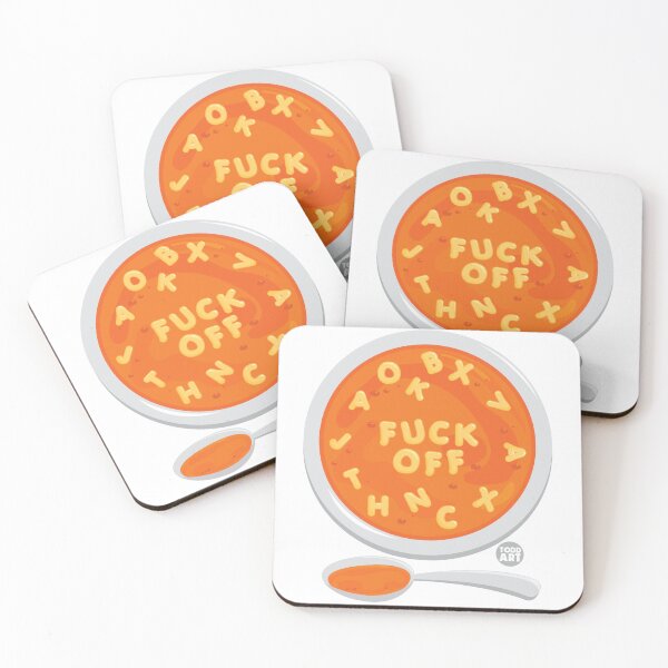 Item preview, ALPHABET SOUP FUCK OFF designed and sold by TODD GOLDMAN.