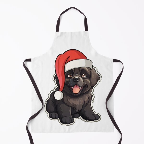 Item preview, Festive Newfoundland Joy - Cartoon Canine Delight designed and sold by PureGlee.