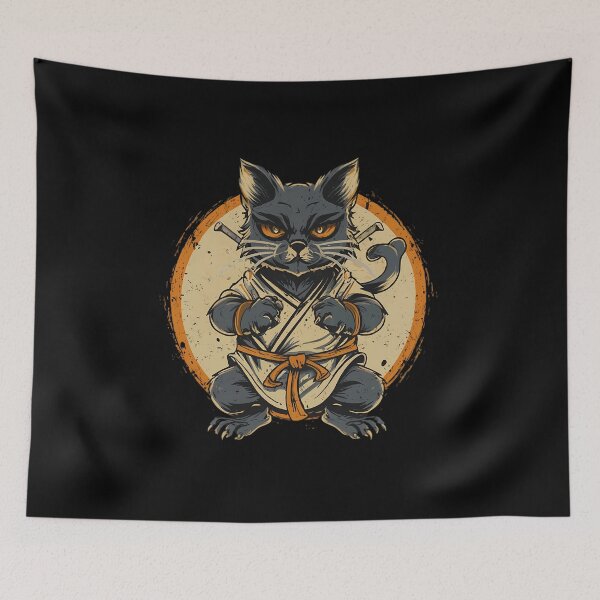 Item preview, Karate Cat designed and sold by FlexYourMind.