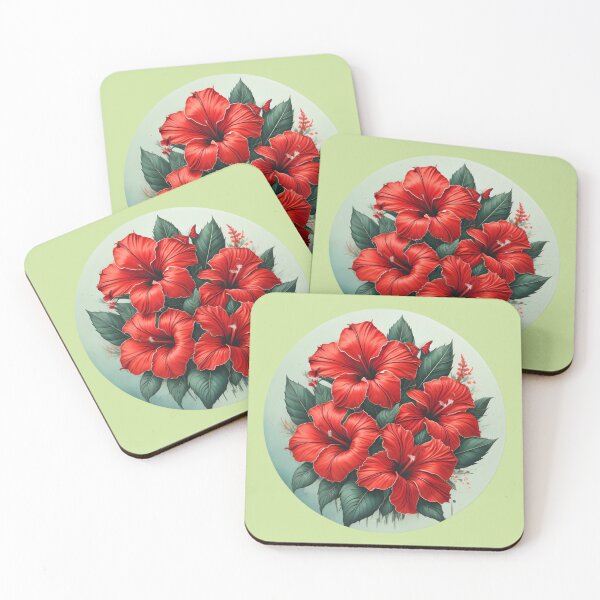 Item preview, Beautiful red hibiscus designed and sold by Nolan6.